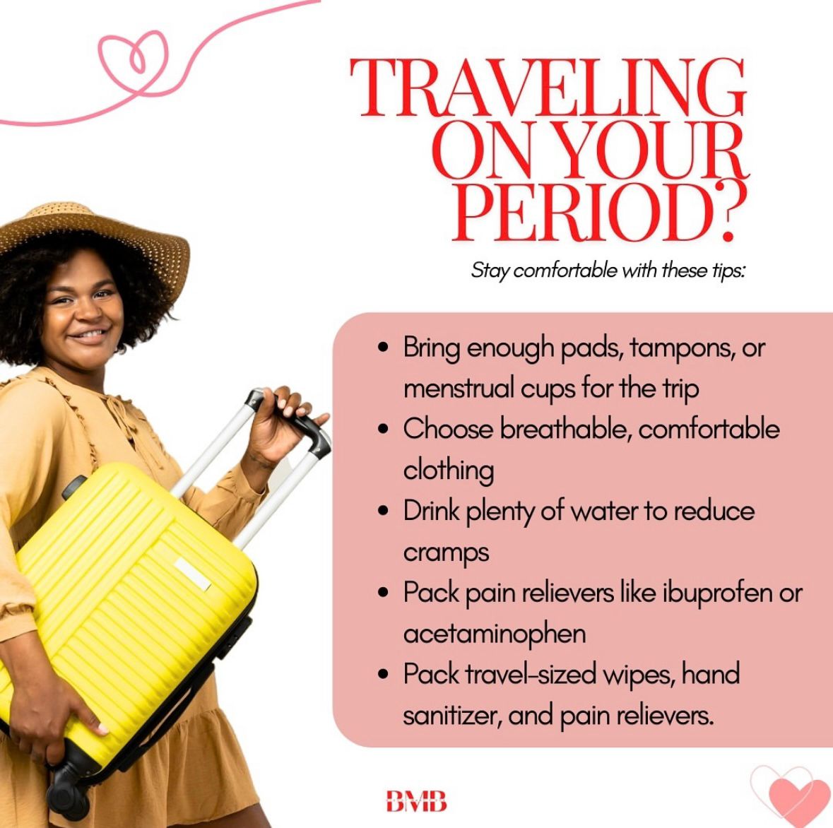 Travelling on Your Period? How dreadful!