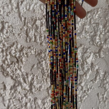 Multicolor waistbead (Black)