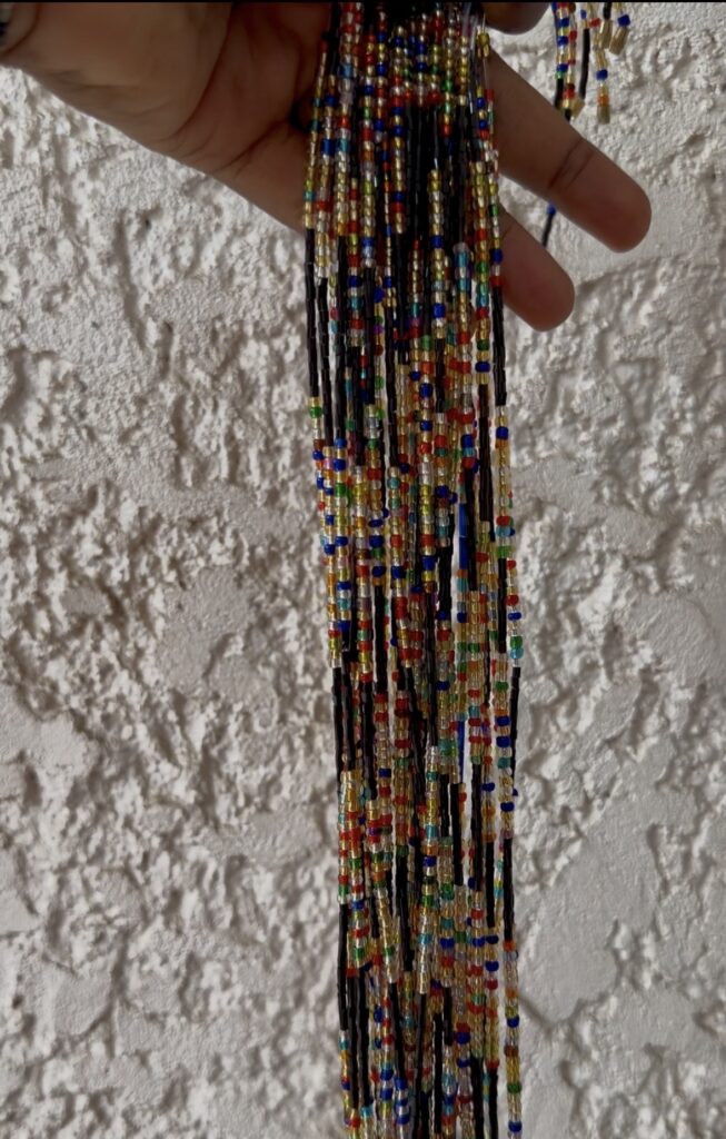 Multicolor waistbead (Black)