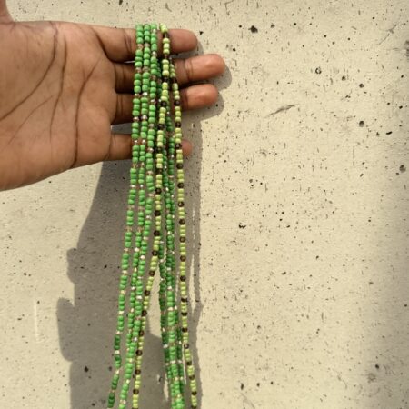 Green crystal waistbeads